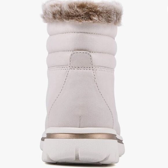 Cliffs Women Hallett Lace-Up BootiesWinter White Cushioned classic hiker Size 7 - Picture 4 of 10
